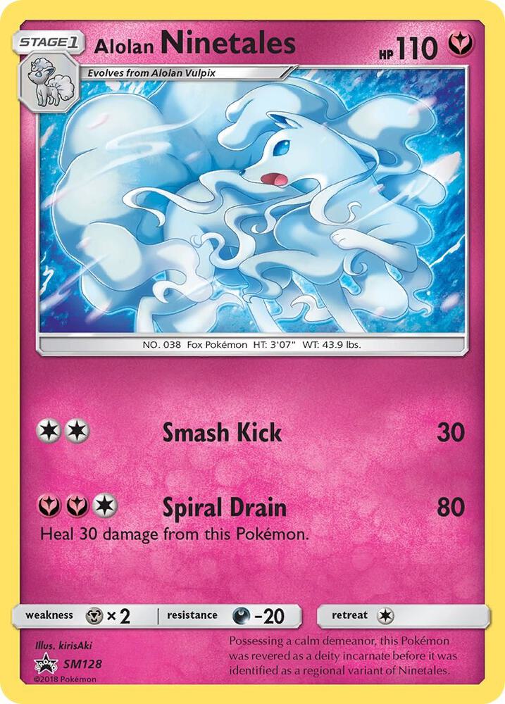 Alolan Ninetales SM128 (SM Promos)  | Good Games Adelaide SA