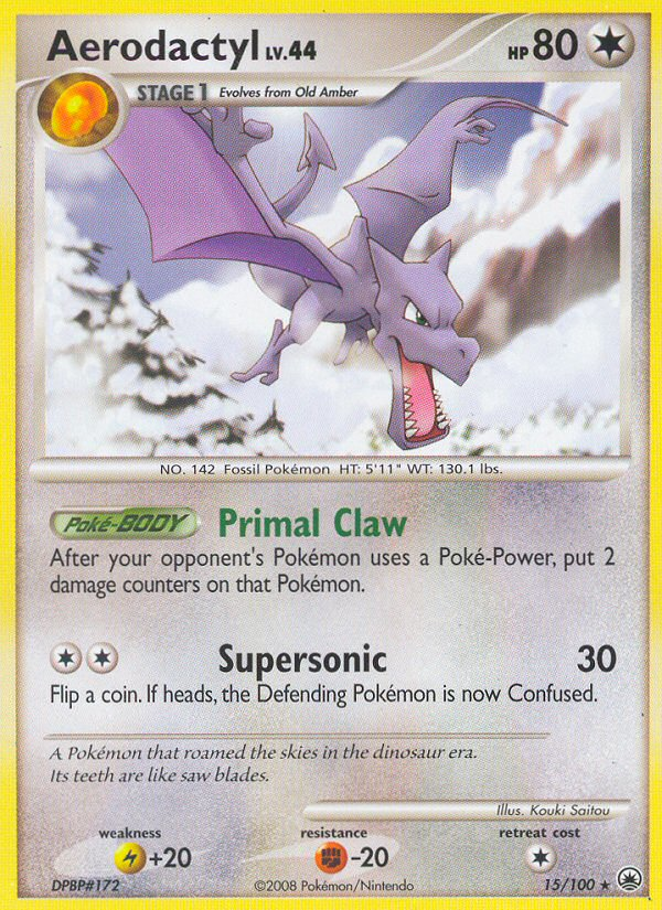 Aerodactyl (15/100) [Diamond & Pearl: Majestic Dawn] | Good Games Adelaide SA