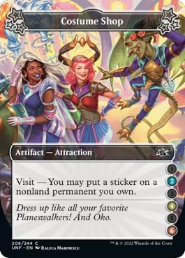 Costume Shop 2 4 6 206 (Unfinity)  - Foil | Good Games Adelaide SA