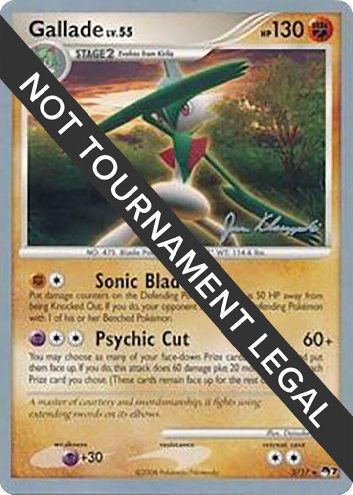 Gallade 2008 Jason Klaczynski 2/17 (World Championship Decks)  | Good Games Adelaide SA