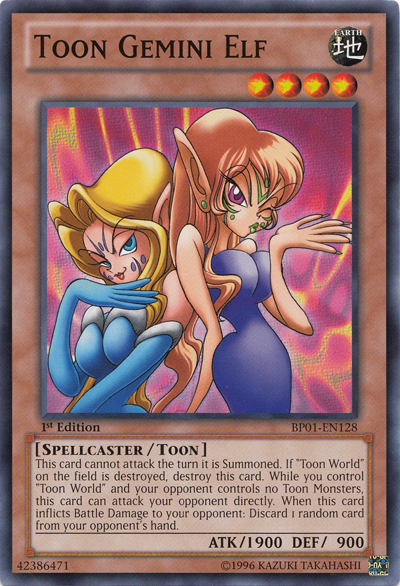 Toon Gemini Elf [BP01-EN128] Common | Good Games Adelaide SA
