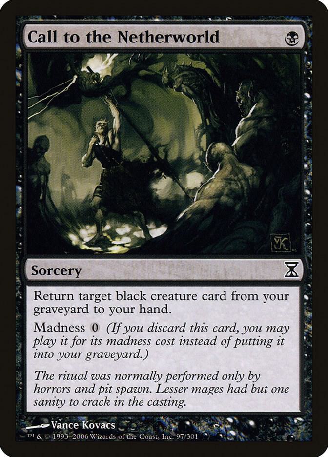 Call to the Netherworld 97 (Time Spiral)  - Foil | Good Games Adelaide SA