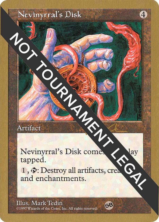 Nevinyrrals Disk 1997 Paul McCabe 5ED SB pm391sb/131 (World Championship Decks)  | Good Games Adelaide SA