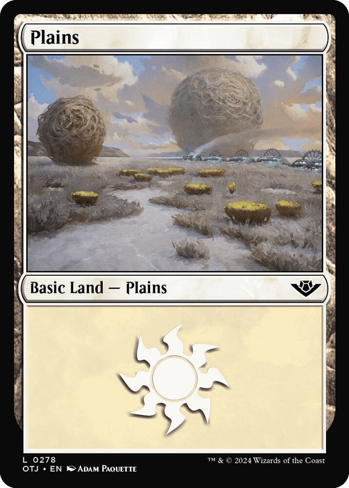 Plains 278 (Outlaws of Thunder Junction)  | Good Games Adelaide SA