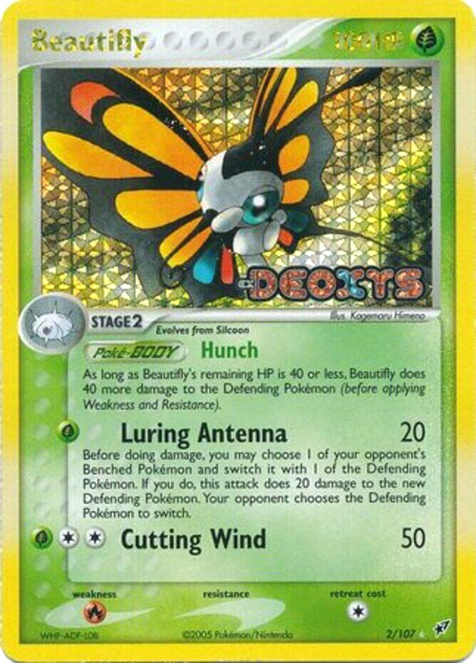 Beautifly (2/107) (Stamped) [EX: Deoxys] | Good Games Adelaide SA