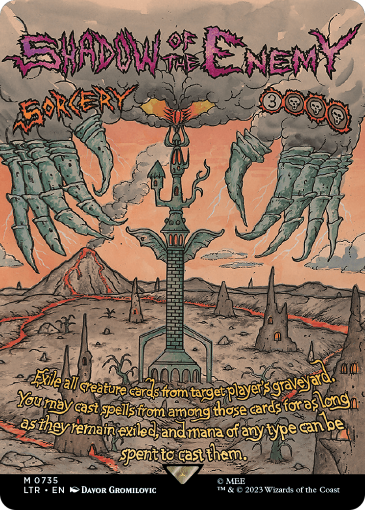 Shadow of the Enemy (Borderless Poster) [The Lord of the Rings: Tales of Middle-Earth] | Good Games Adelaide SA