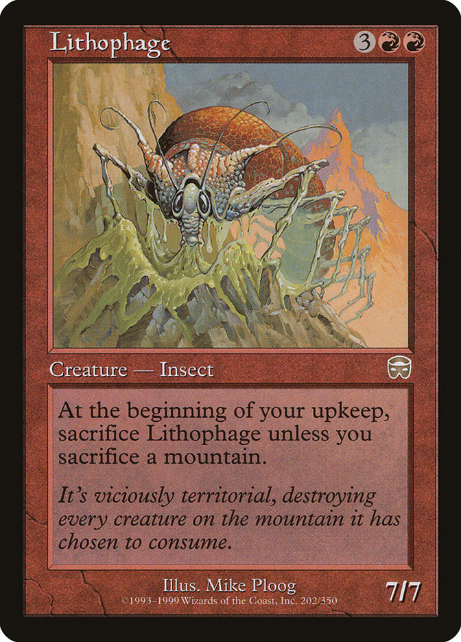 Lithophage [Mercadian Masques] | Good Games Adelaide SA