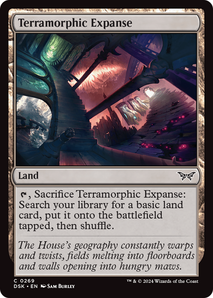 Terramorphic Expanse [Duskmourn: House of Horror] | Good Games Adelaide SA