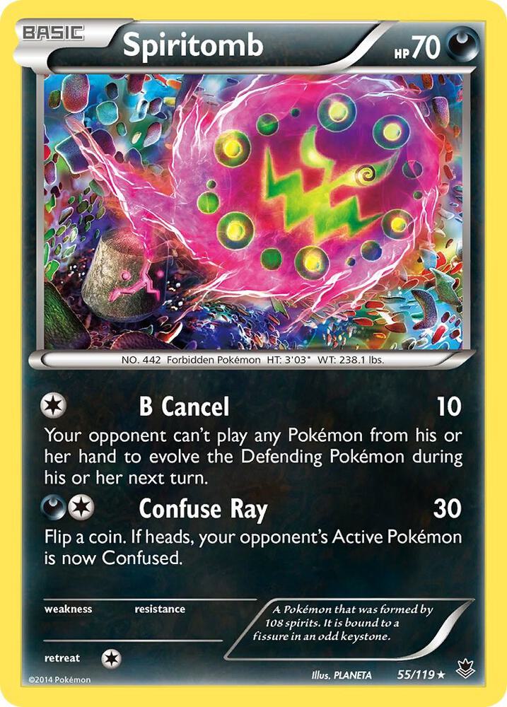 Spiritomb 55/119 (XY - Phantom Forces)  | Good Games Adelaide SA