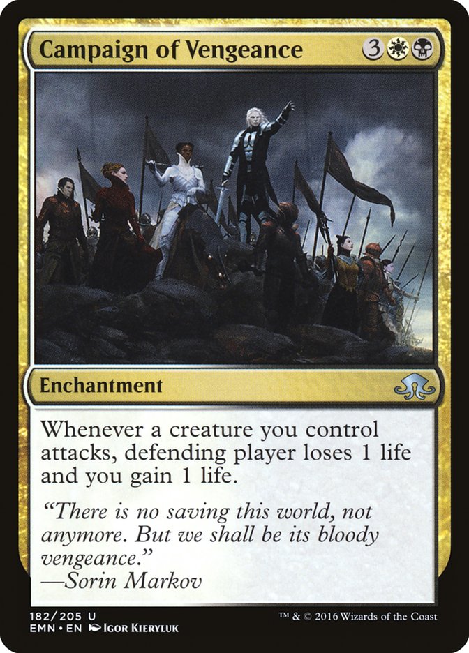 Campaign of Vengeance 182 (Eldritch Moon)  - Foil | Good Games Adelaide SA