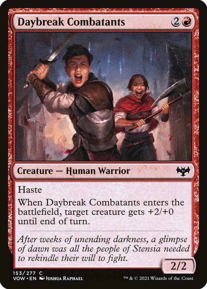 Daybreak Combatants 153 (Innistrad: Crimson Vow)  | Good Games Adelaide SA