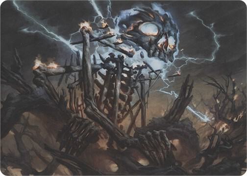 Lightning Skelemental Art Series 41 (Art Series: Modern Horizons)  | Good Games Adelaide SA