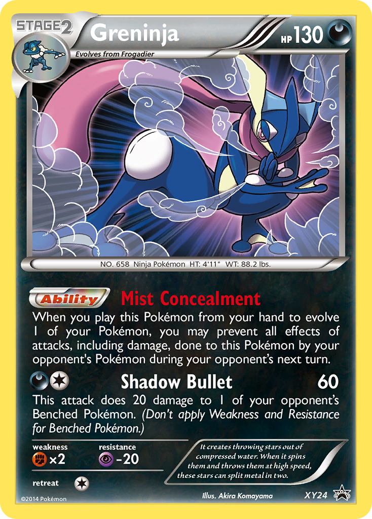 Greninja (XY24) [XY: Black Star Promos] | Good Games Adelaide SA