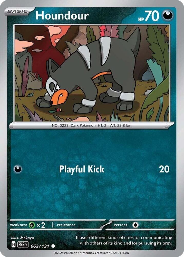 Houndour (062/131) [Scarlet & Violet: Prismatic Evolutions] | Good Games Adelaide SA