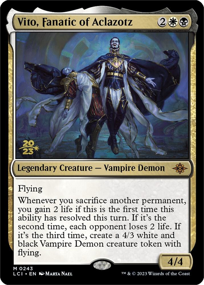 Vito Fanatic of Aclazotz 243 (Prerelease Cards)  - Foil | Good Games Adelaide SA