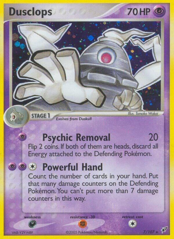 Dusclops 7/107 (Deoxys)  - Holofoil | Good Games Adelaide SA