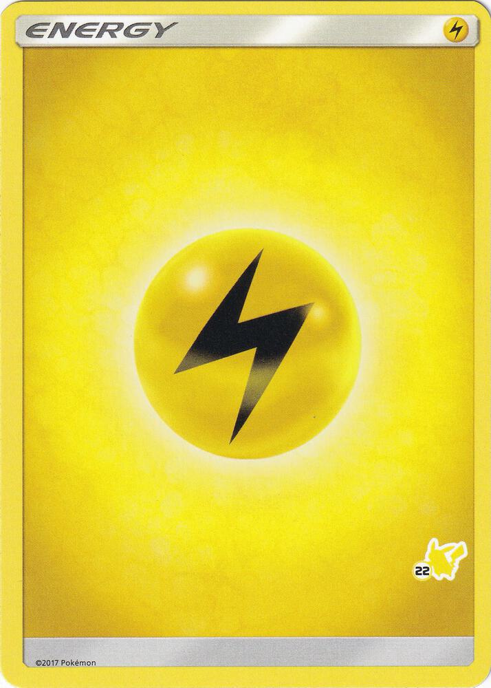 Lightning Energy 22 Pikachu Stamped  (Battle Academy)  | Good Games Adelaide SA
