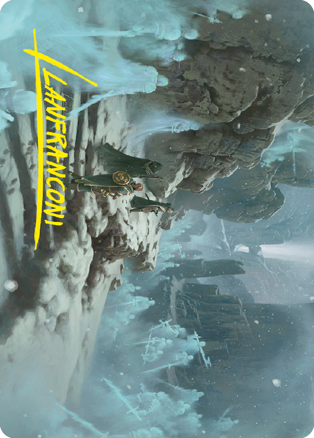 Ghost Quarter Art Card (Gold-Stamped Signature) [The Lord of the Rings: Tales of Middle-earth Art Series] | Good Games Adelaide SA