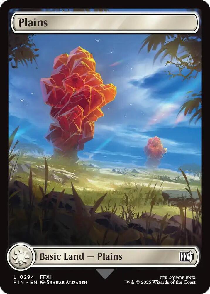 Plains  294 (FINAL FANTASY)  - Foil | Good Games Adelaide SA