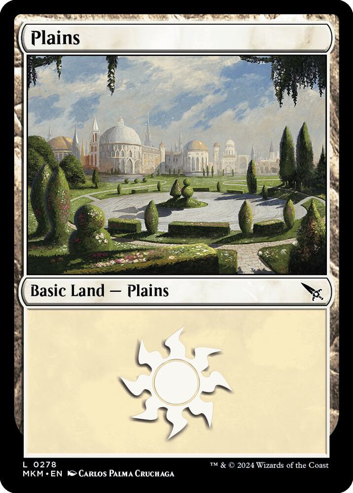 Plains 278 (Murders at Karlov Manor)  - Foil | Good Games Adelaide SA