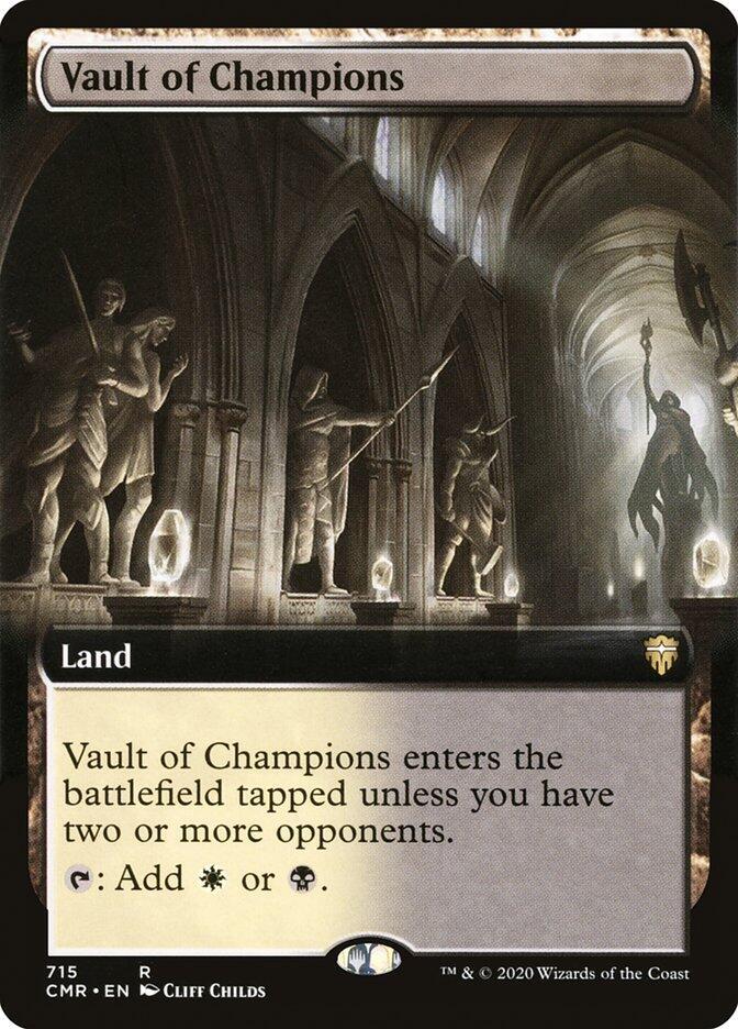 Vault of Champions 715 (Commander Legends)  - Extended Art | Good Games Adelaide SA