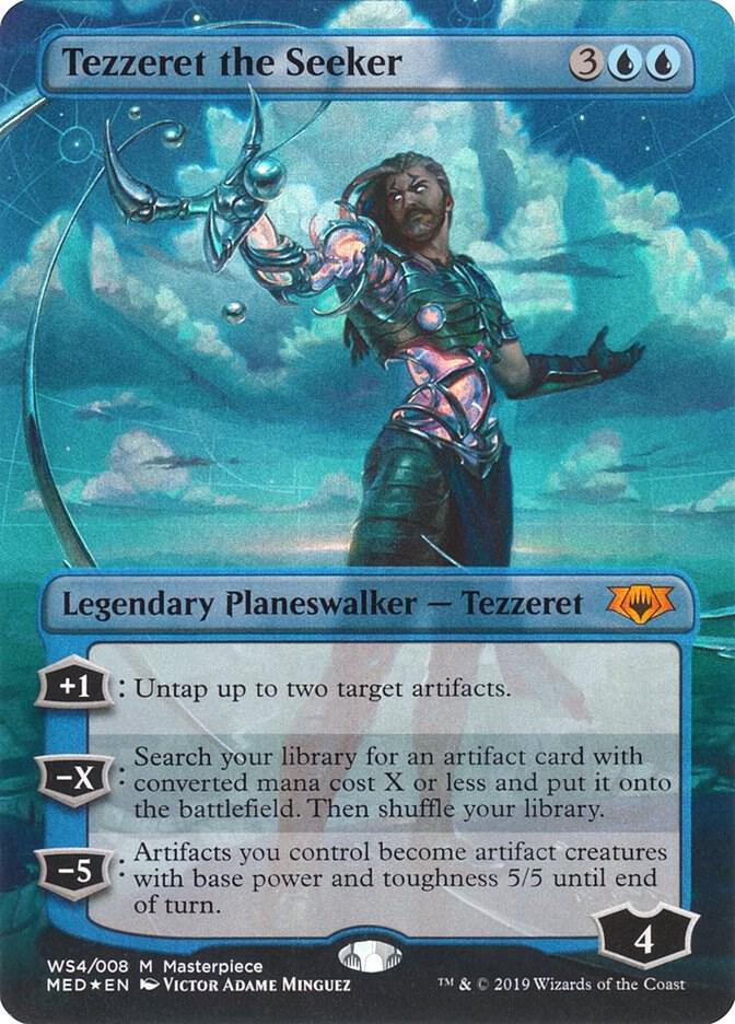 Tezzeret the Seeker WS4 (Mythic Edition: War of the Spark)  - Foil | Good Games Adelaide SA