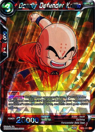 Deadly Defender Krillin (BT5-011) [Miraculous Revival] | Good Games Adelaide SA