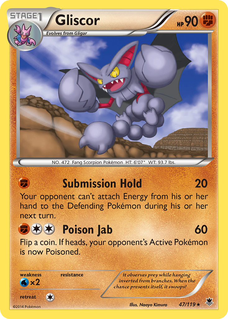 Gliscor (47/119) [XY: Phantom Forces] | Good Games Adelaide SA