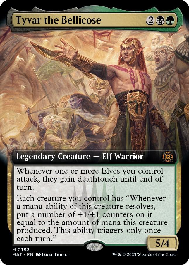 Tyvar the Bellicose 183/50 (March of the Machine: The Aftermath)  - Extended Art | Good Games Adelaide SA