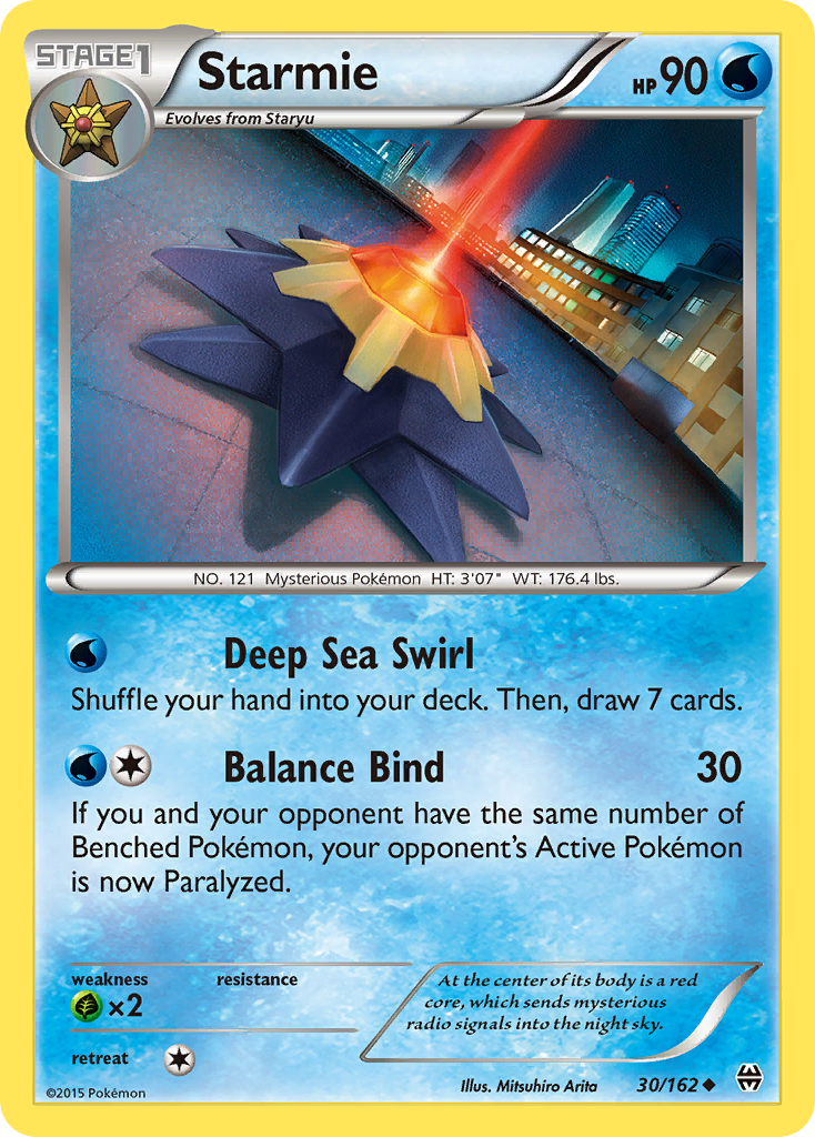 Starmie (30/162) [XY: BREAKthrough] | Good Games Adelaide SA