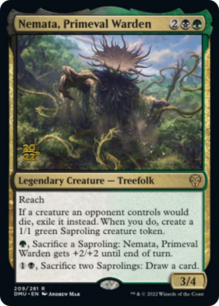 Nemata Primeval Warden 209 (Prerelease Cards)  - Foil | Good Games Adelaide SA