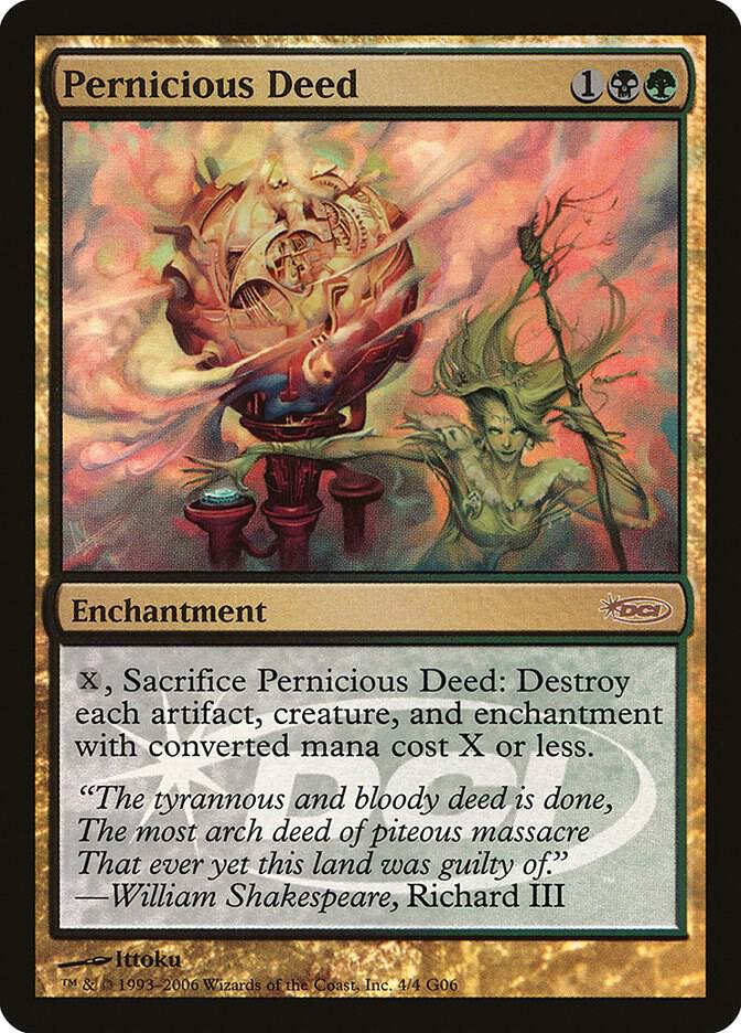Pernicious Deed 4 (Judge Promos)  - Foil | Good Games Adelaide SA
