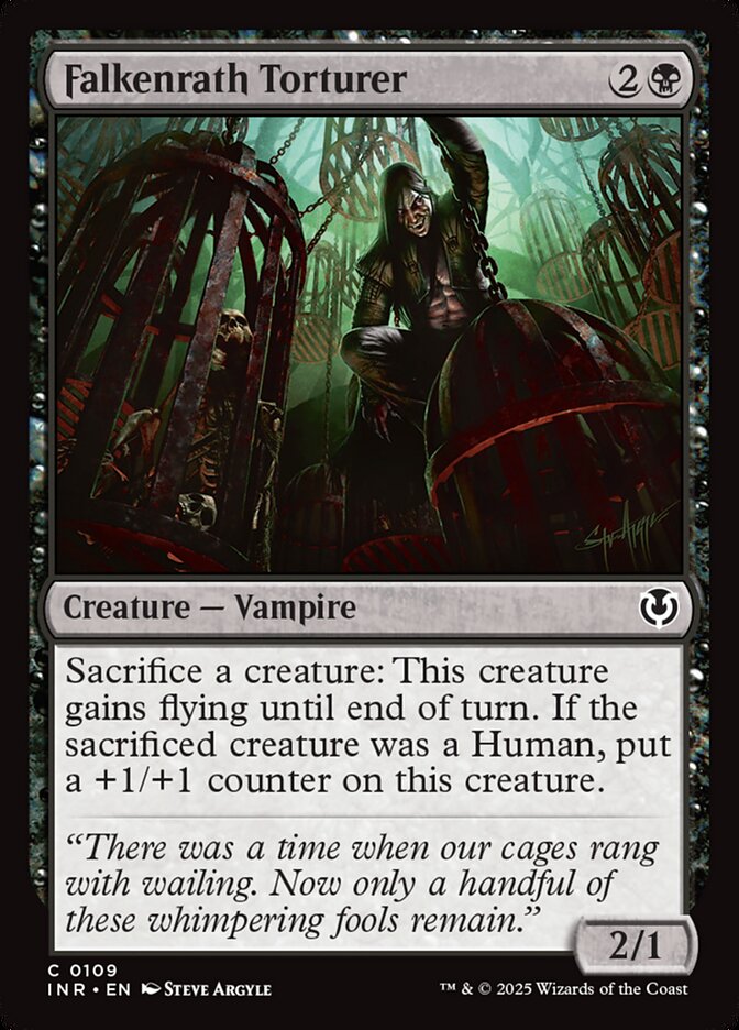 Falkenrath Torturer 109 (Innistrad Remastered)  | Good Games Adelaide SA