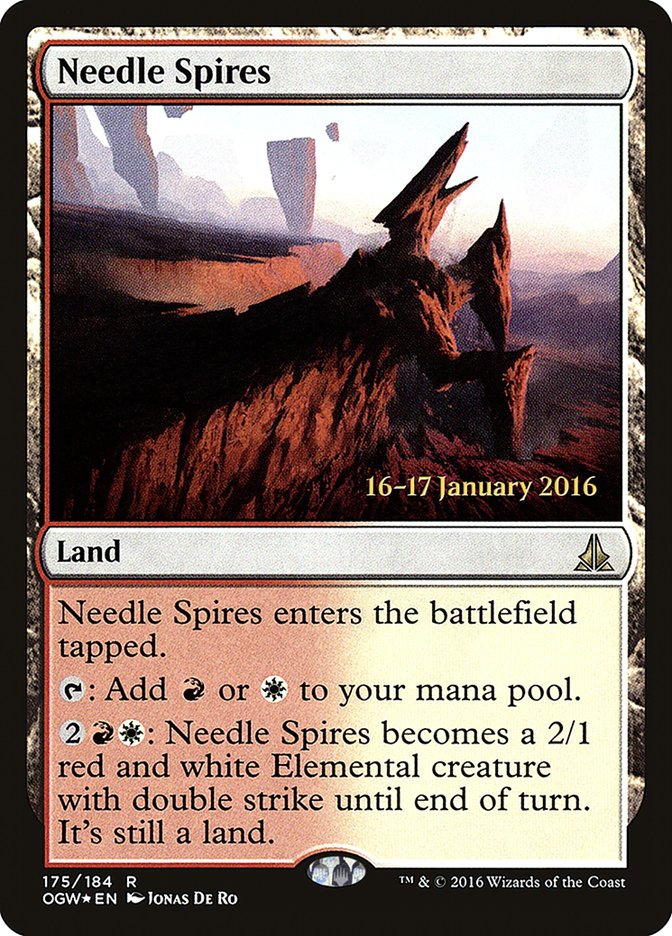 Needle Spires [Oath of the Gatewatch Promos] | Good Games Adelaide SA