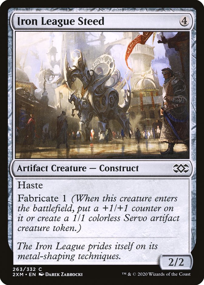 Iron League Steed 263 (Double Masters)  - Foil | Good Games Adelaide SA