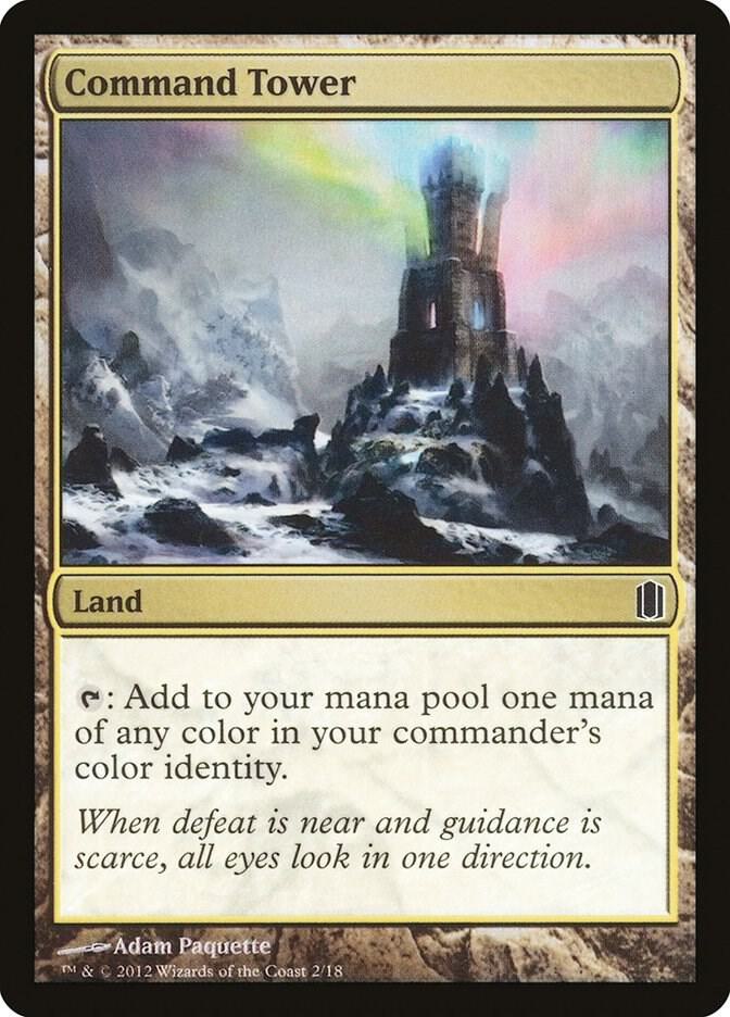 Command Tower 2 (Commander's Arsenal)  - Foil | Good Games Adelaide SA