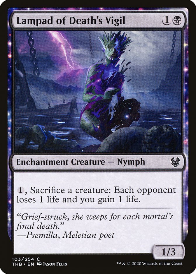 Lampad of Death's Vigil 103 (Theros Beyond Death)  - Foil | Good Games Adelaide SA