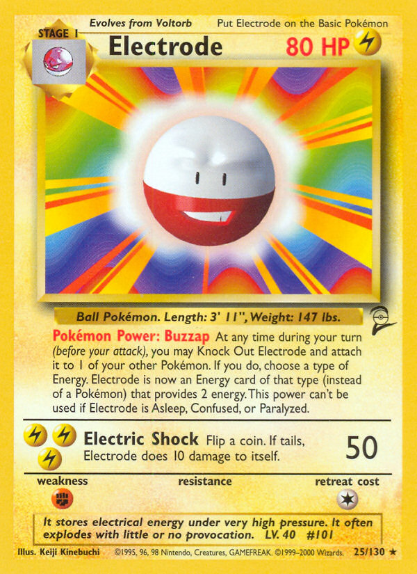 Electrode (25/130) [Base Set 2] | Good Games Adelaide SA