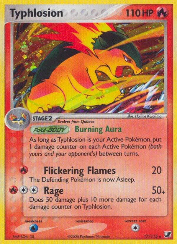 Typhlosion 17/115 (Unseen Forces)  - Holofoil | Good Games Adelaide SA