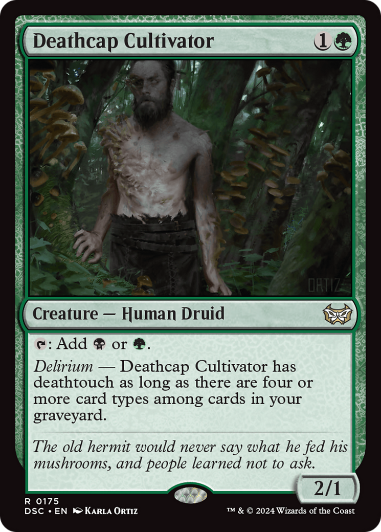 Deathcap Cultivator [Duskmourn: House of Horror Commander] | Good Games Adelaide SA