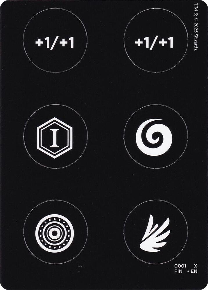 Punch Card Token 0001 0002 1 // 2 (FINAL FANTASY)  | Good Games Adelaide SA