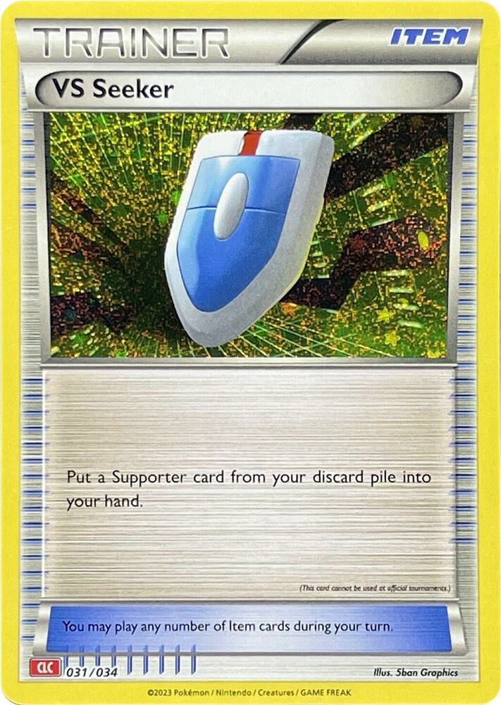 VS Seeker CLC 031/034 (Trading Card Game Classic)  | Good Games Adelaide SA