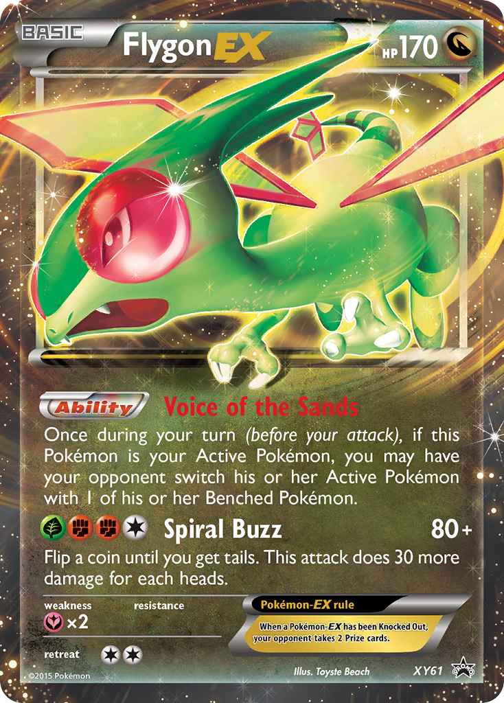 Flygon EX (XY61) [XY: Black Star Promos] | Good Games Adelaide SA
