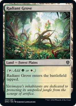 Radiant Grove 253 (Dominaria United)  - Foil | Good Games Adelaide SA