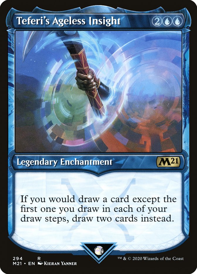 Teferi's Ageless Insight (Showcase) [Core Set 2021] | Good Games Adelaide SA