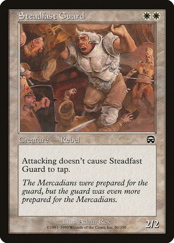 Steadfast Guard 50 (Mercadian Masques)  - Foil | Good Games Adelaide SA