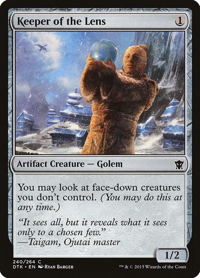 Keeper of the Lens 240 (Dragons of Tarkir)  - Foil | Good Games Adelaide SA