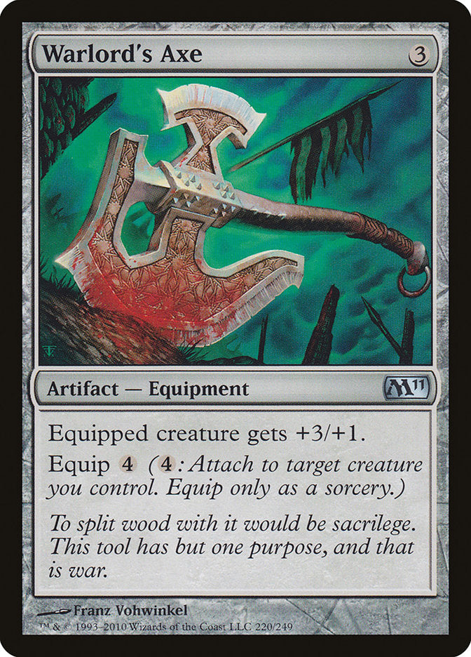 Warlord's Axe 220 (Magic 2011 (M11))  | Good Games Adelaide SA