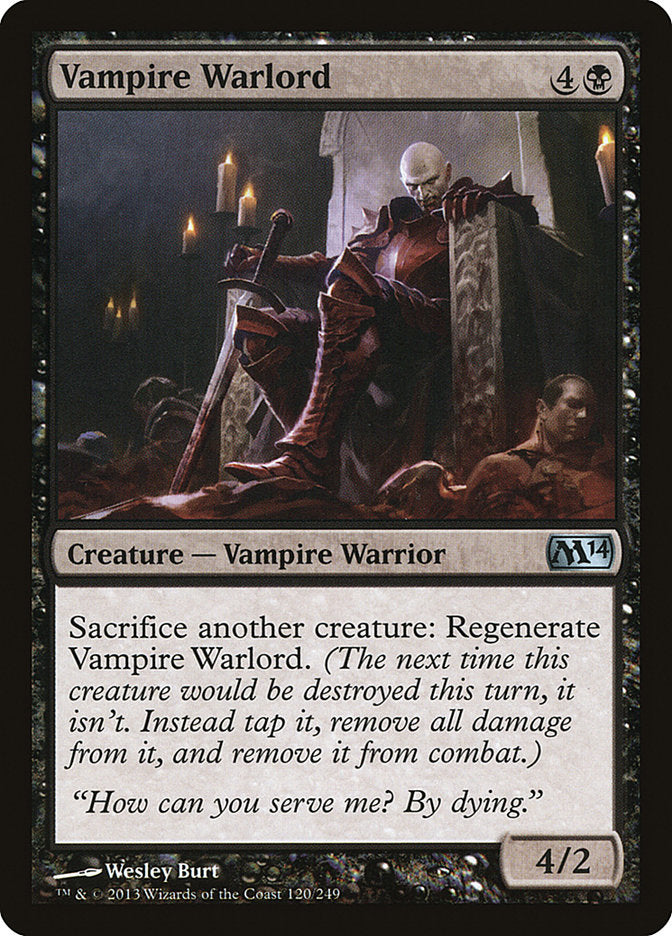 Vampire Warlord 120 (Magic 2014 (M14))  | Good Games Adelaide SA