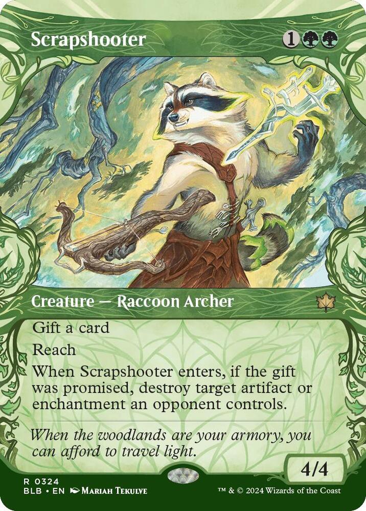 Scrapshooter 324 (Bloomburrow)  - Foil | Good Games Adelaide SA